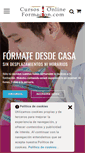 Mobile Screenshot of cursosonlineformacion.com